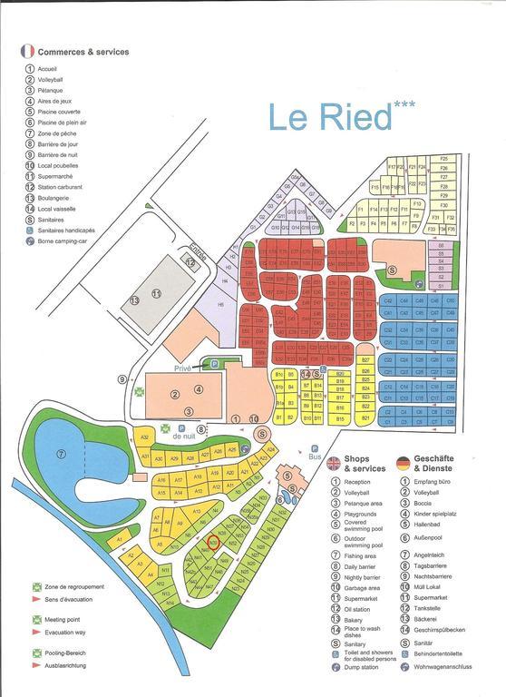 Camping Du Ried Boofzheim Екстериор снимка